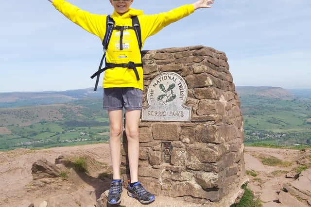Award winning Dante hikes for Children in Need