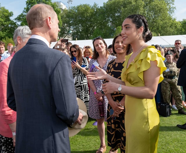 Royal praise for Lauren