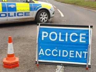 Police arrest man in foot chase after driver makes off from crash
