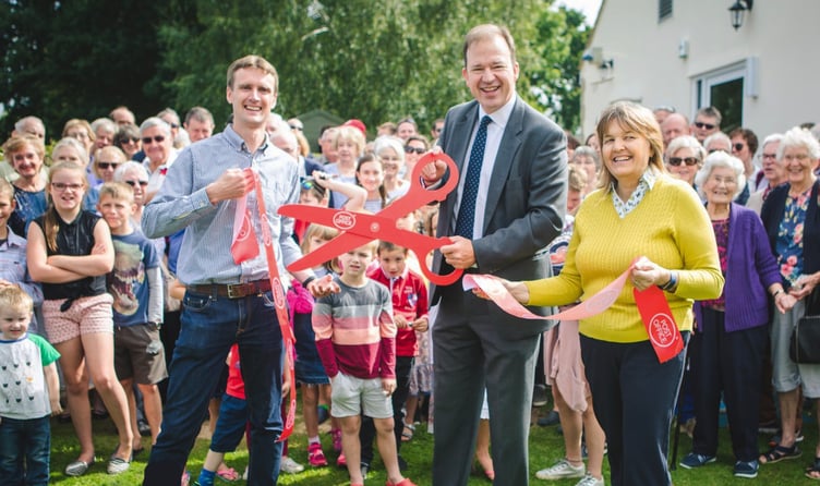 tape cutting ceremony