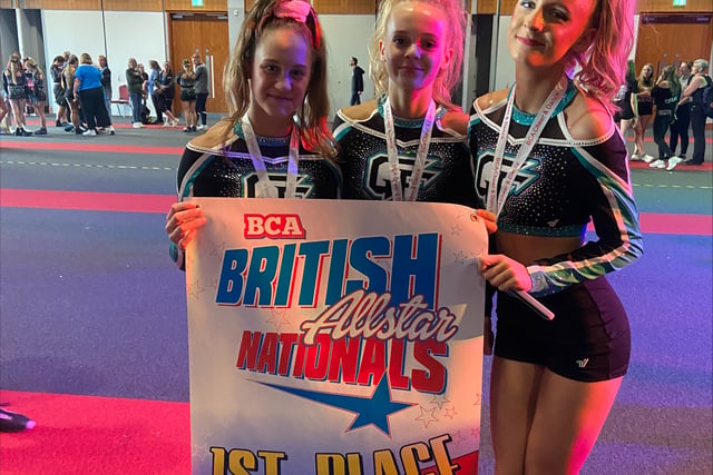 Cheerleading team brings home gold to the Forest
