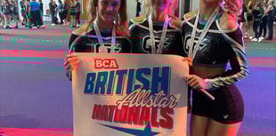 Cheerleading team brings home gold to the Forest