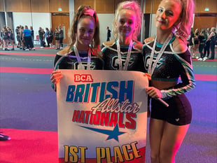 Cheerleading team brings home gold to the Forest