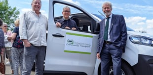New electric van thanks to Tidenham Parish Council