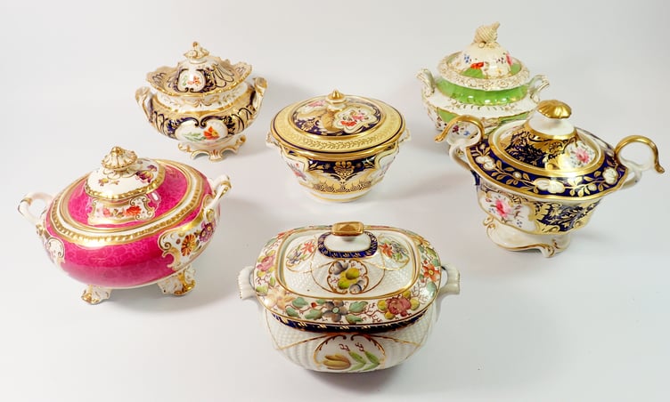 Collection of Sucriers