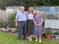 Coleford couple's double celebration