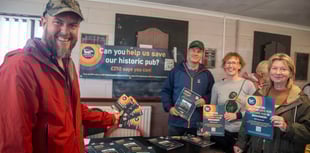 COMMUNITY BUYS IN TO PUB PLAN