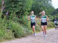 Nearly 200 runners tackle the Tintern Trot