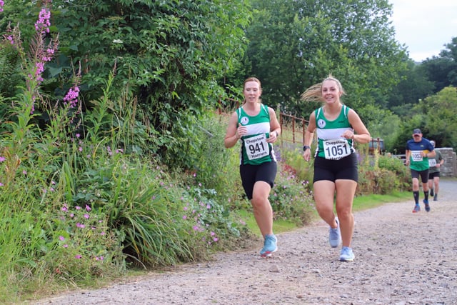 Nearly 200 runners tackle the Tintern Trot
