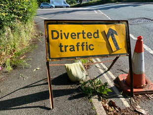 Lydney road closure for repairs