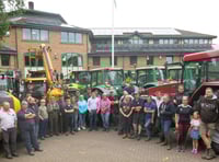 FARMERS IN PROTEST AT 'PLANT-BASED' CALL