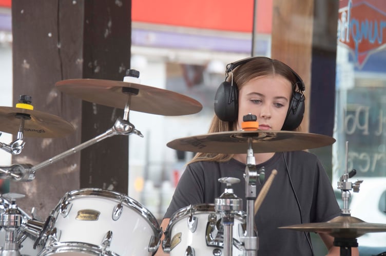 Charlotte Elsmore performed Smells Like Teen Spirit by Nirvana.