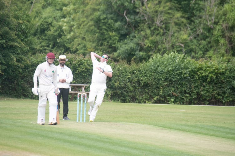 Ed Edginton was among the wickets for Westbury.