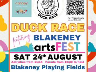 Blakeney ArtsFest adds flair to duck race