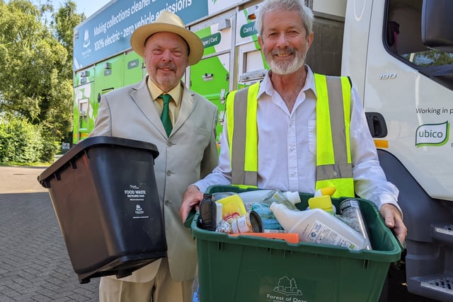 Plug-in recycling trucks drive into the Forest