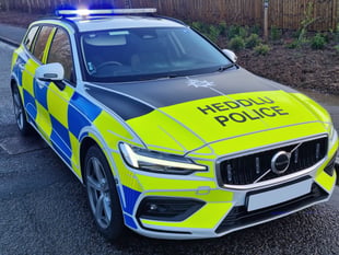 Road traffic collision on A40 emergency services in attendance 