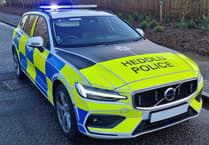 Road traffic collision on A40 emergency services in attendance