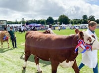MS enjoys visit to Chepstow Show
