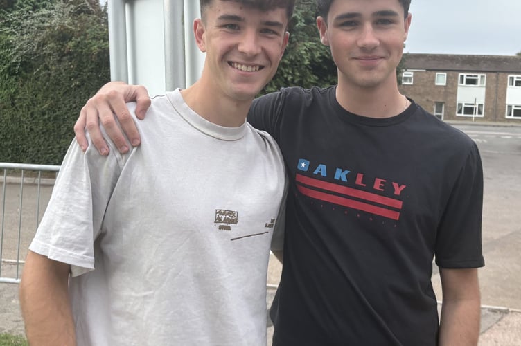 Two students