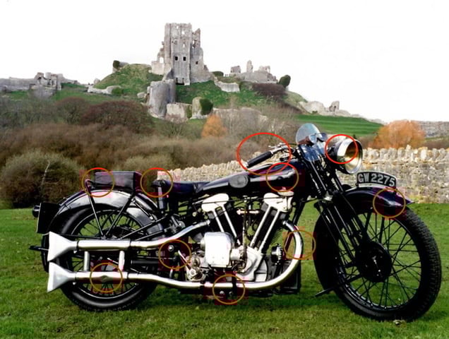 T E Lawrence's bike