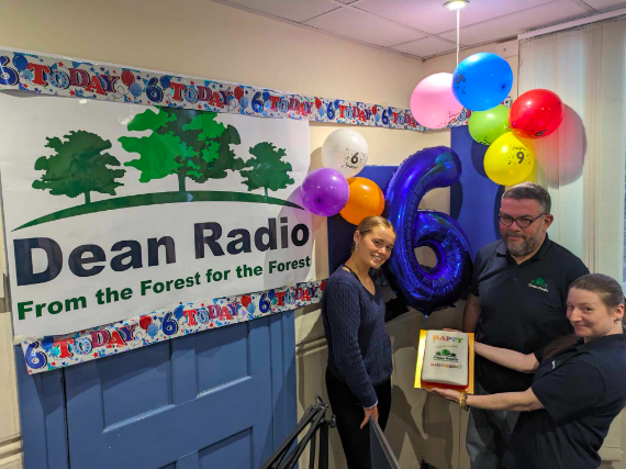 Dean Radio's birthday party