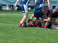 CINDERFORD ON TOP IN 10-TRY THRILLER