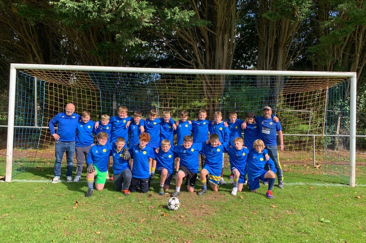 U13s team
