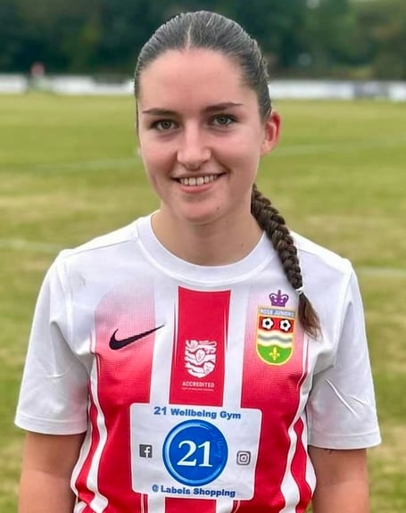 Millie Malsom fired two for Ross Juniors Women