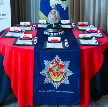 Fire service honors staff at awards night 