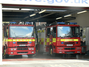 Coleford lorry fire extinguished