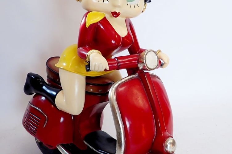 A large Betty Boop figure