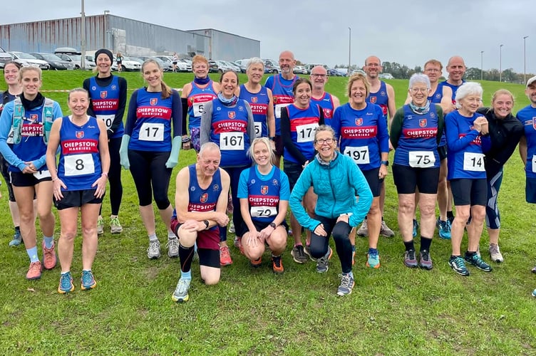 Chepstow Harriers were out in force at the Twmbarlwm Terror 2