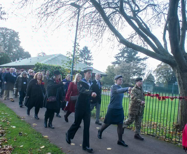 Forest comes together to remember