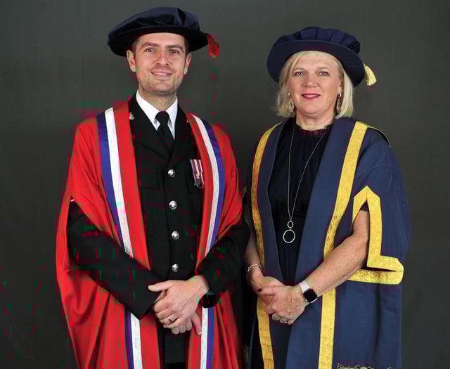 Gloucestershire Police Sergeant awarded Honorary Fellowship