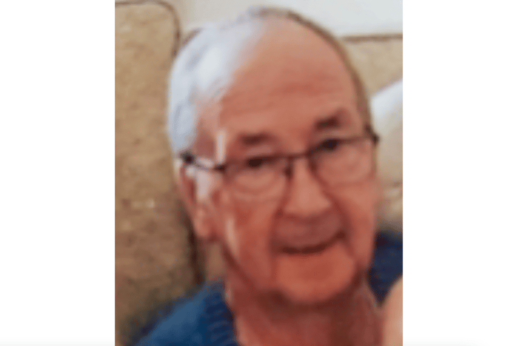 Tony Brown was spotted on CCTV beside the River Wye in Chepstow