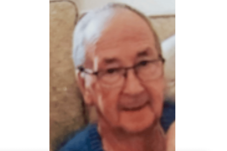 Tony Brown was spotted on CCTV beside the River Wye in Chepstow