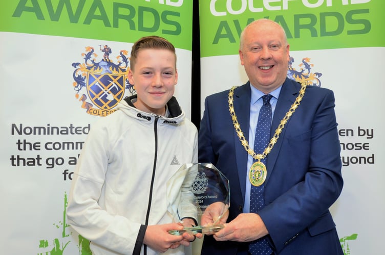 Lucas Evans volunteers around Five Acres High School and is an ambassador for the school.