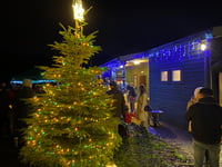 Forest's first Christmas lights switch-on 