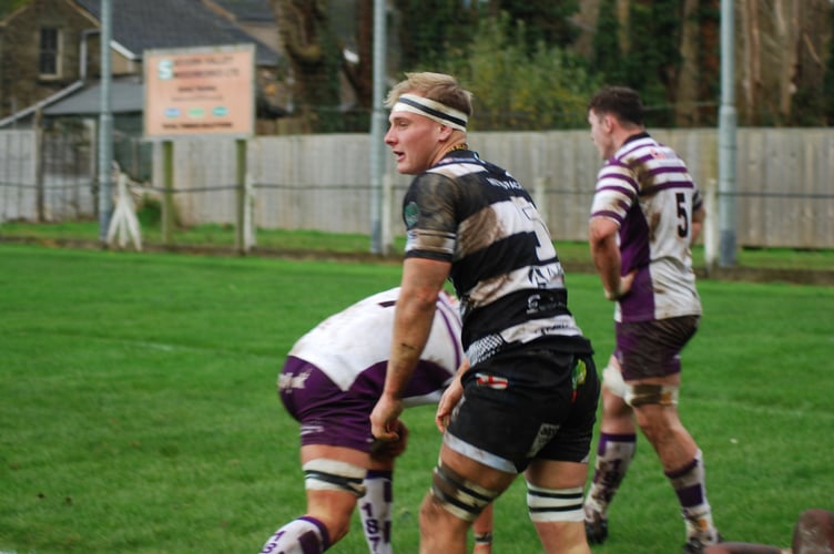 Try scorer Louis Jayne. Picture: Roger Pike