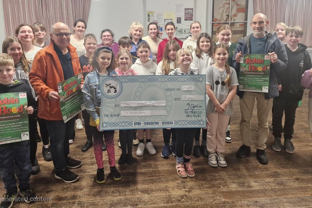 Oh yes they did! Panto company’s incredible gesture...