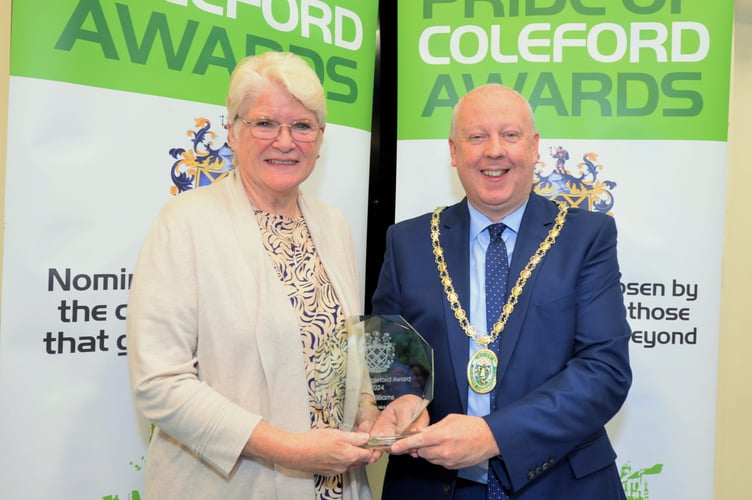 Pat Williams is the secretary of Coleford Community Choir.