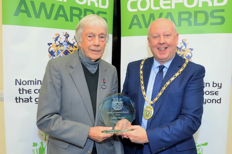 Albert Weager has been chairman of the Forest Health Forum for many years.