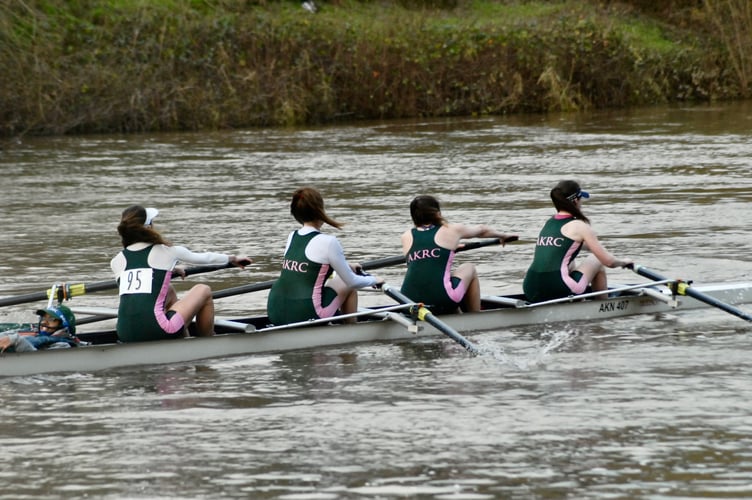 Auriol Kensington swapped the Thames for the Wye for the day