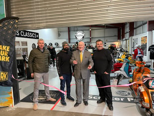 Grand opening of Vintage Metals Coleford premises