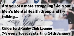 Try Talking about mental health at Cinderford rugby