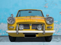 Gleaming Triumphs on the road