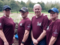 Forest team raises £9,000 for Army charity