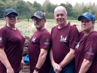 Forest team raises £9,000 for Army charity