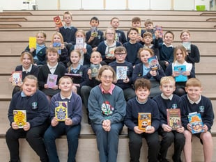 Cinderford school pupils
'blossom' say inspectors