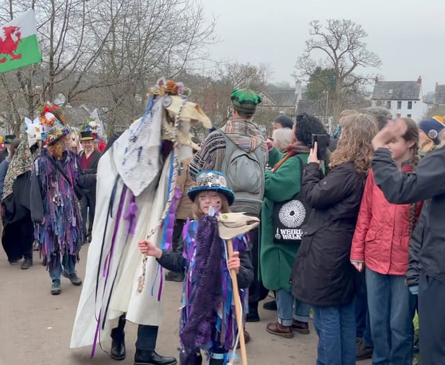 Border traditions meet in Chepstow